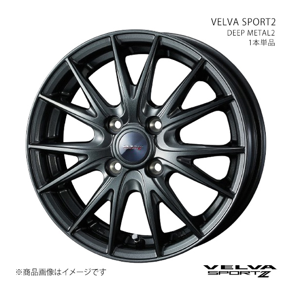 WEDS（ウェッズ） 【16インチ 4H 100 6.0J +40】ホイール1本単品 VELVA 