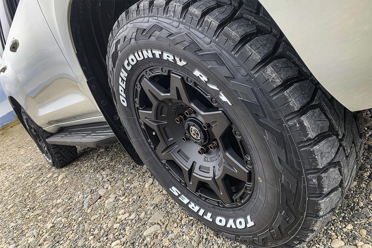 【20インチ 6H 139.7 9.0J +55】ホイール4本セット CROSSOVER クロスオーバー マットブラッククリア 0041485×4の画像