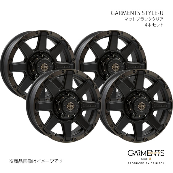 WEDS - 【16in 5H 139.7 5.5J +22】車輪4本仕掛ける CROSSOVER クロスオーバー マットブラッククリア 0040457×4 自動車-アルミホイール-タイヤ、ホイール