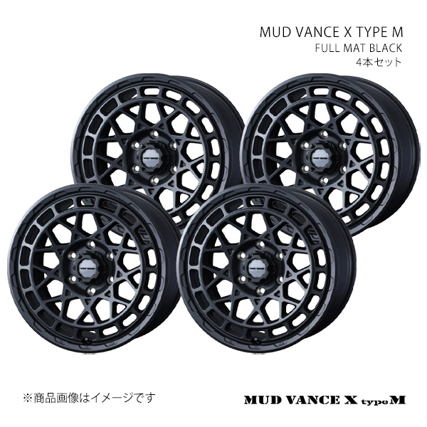 WEDS - 【18in 6H139.7 9J +50】軽銀車輪4本仕掛ける 地びたクルーザー 300系 MUD VANCE X TYPE M FMBK 0041573×4 タイヤ、ホイール-車、バイク、自転車-アルミホイール