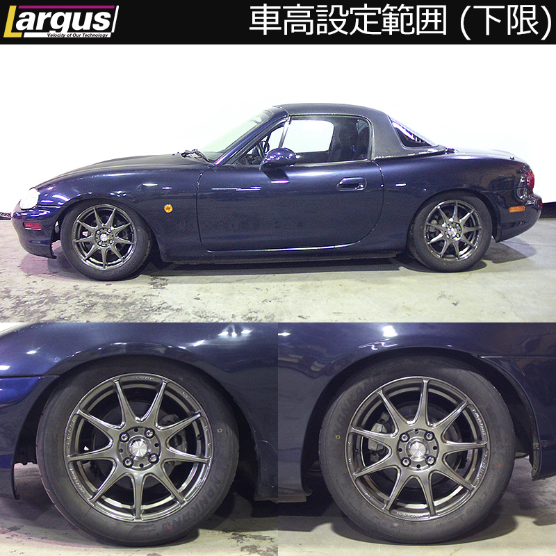 Largus ラルグス 全長調整式車高調キット SpecS マツダ
