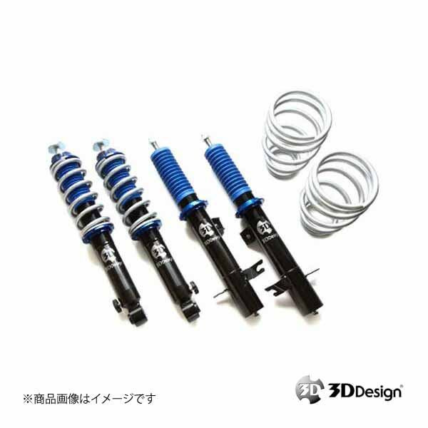 3D Design 3D デザイン 車高調キット 20段減衰力調整式 MINI/ミニ MINIR60 Crossover2WD/Cooper S :1101 76011 qq e 66:車楽院