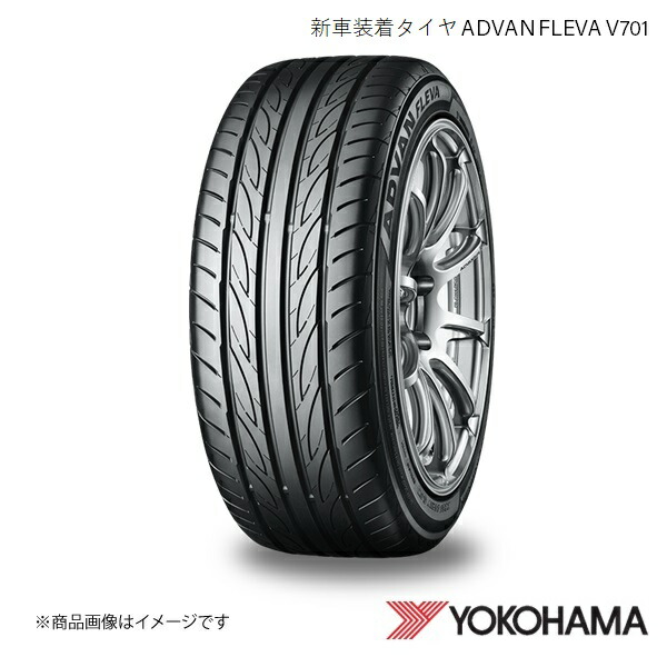 225/45R19 2本 新車装着タイヤ トヨタ C-HR ヨコハマ ADVAN FLEVA V701