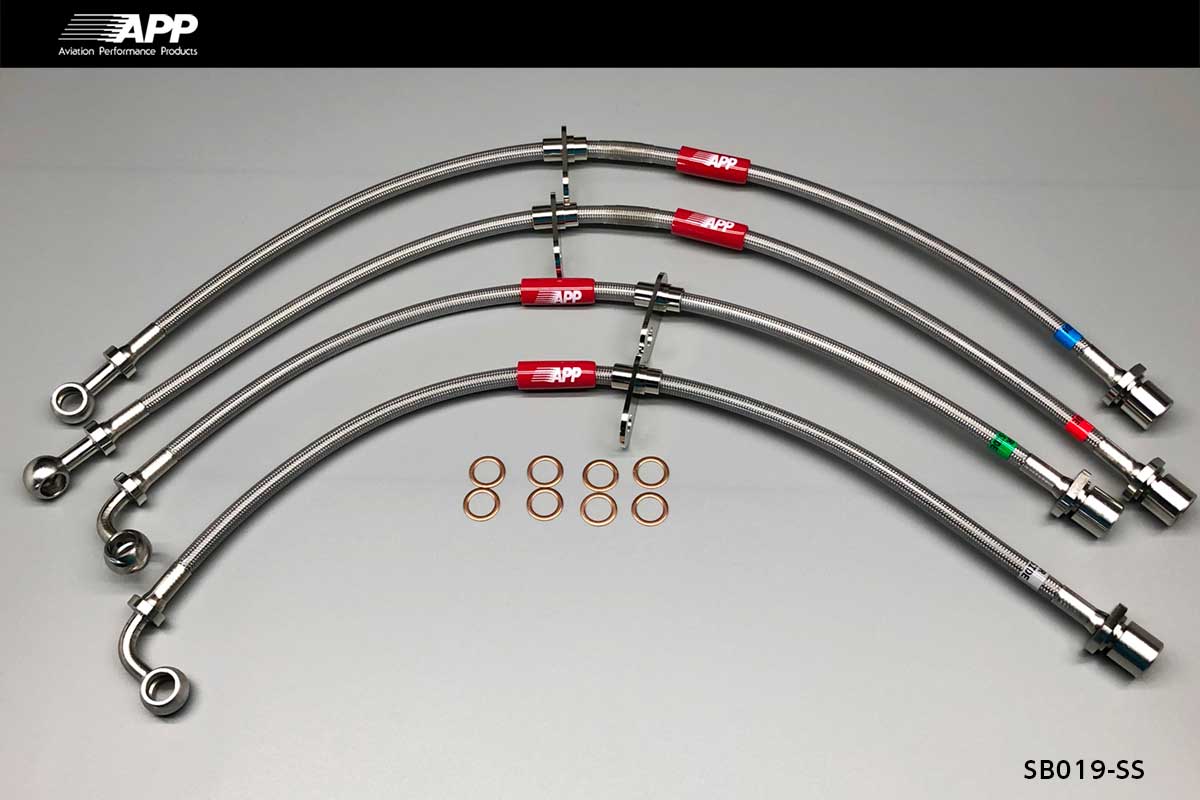 APP エーピーピー ブレーキライン ステンレス 86 ZN6 Racing SB019-SS