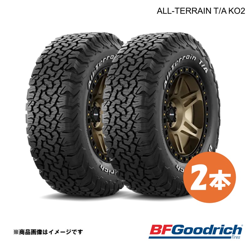 BFGoodrich グッドリッチ ALL-TERRAIN T/A KO2 RWL/RBL タイヤ 2本 305/65R17 121/118R オールテレーンT/A KO2