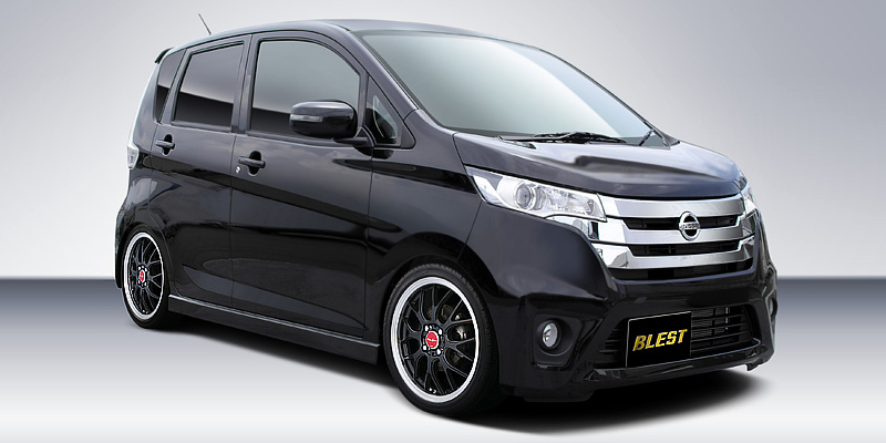 ブレスト ユーロスポーツ タイプ805 アルミホイール 1本 ソニカ L405/415【16×5.0J 4-100 INSET45 セミグロススブラック(SGB)】BLESTの画像