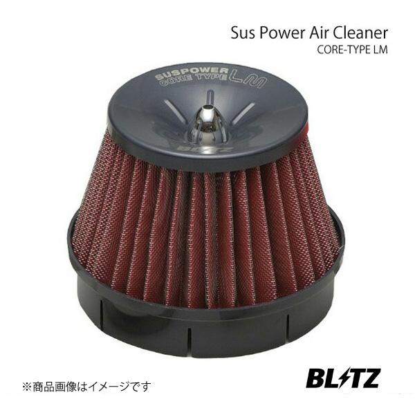 BLITZ エアクリーナー SUS POWER  LM-REDワゴンRMC11S ブリッツ｜syarakuin-shop
