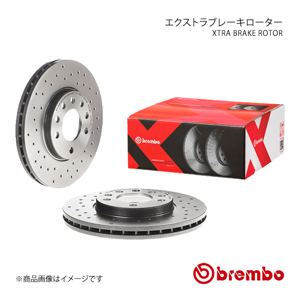 brembo ブレーキローター VOLVO S60 RB5244 RB5254 01/01〜11/03 エクストラブレーキディスク フロント 左右セット 09.9130.1X