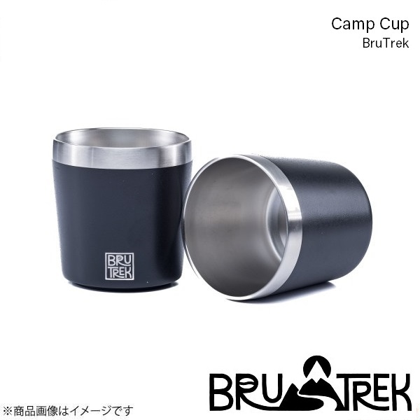 BruTrek ブルトレック キャンプカップ コーヒーカップ コップ ブラック 約240ml Camp Cup Obsidian Black CC0708｜syarakuin-shop