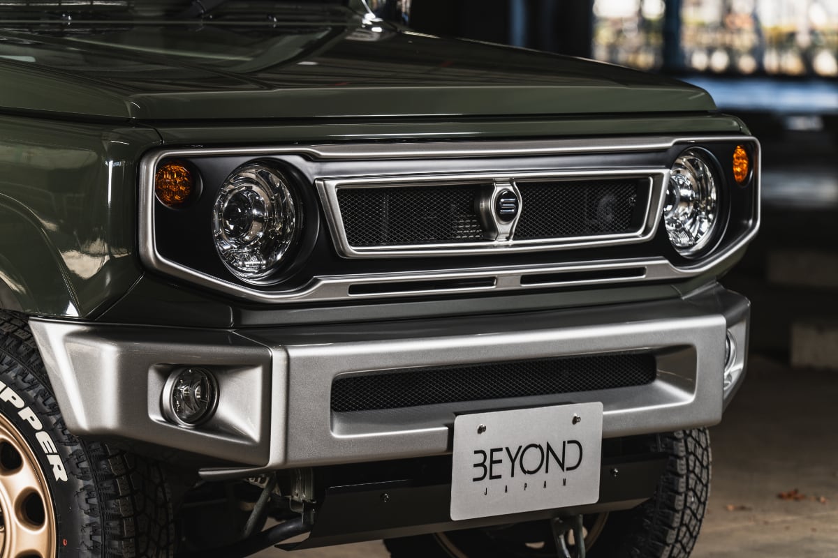 BEYOND JAPAN フェイスグリル Le27 (ABS製) ジムニー64/74対応 未塗装