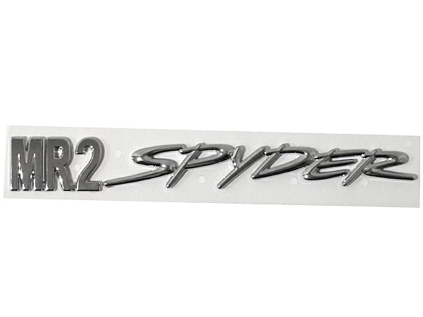 海外純正品 USトヨタ純正 MR2 Spyder ロゴ エンブレム MR2/MR-S 北米仕様 アメ車 USDM California Custom k4923_1