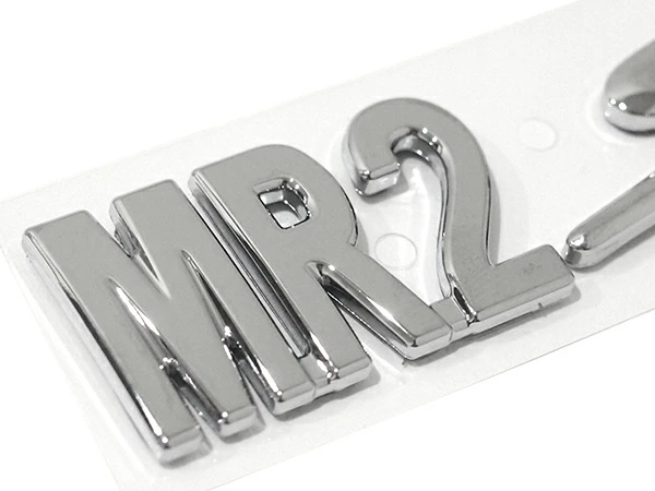 海外純正品 USトヨタ純正 MR2 Spyder ロゴ エンブレム MR2/MR-S 北米仕様 アメ車 USDM California Custom k4923_2