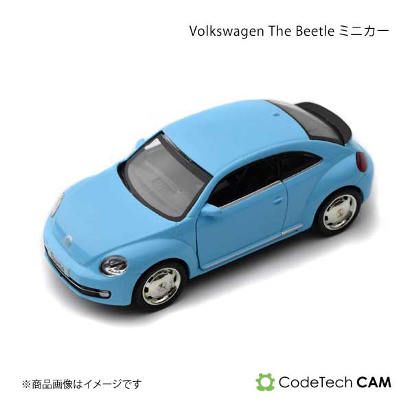 Codetech コードテック Volkswagen The Beetle ミニカー 1/36 ライトブルー CS-BMC-36B｜syarakuin-shop
