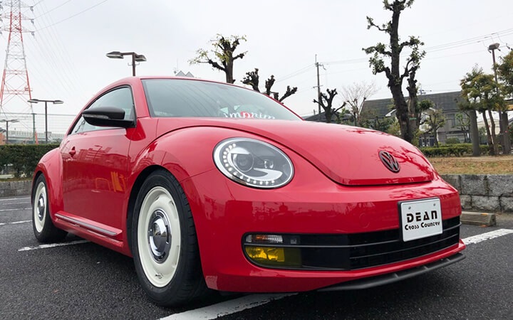 ディーン クロスカントリー 17インチ 10穴 10H 112/114.3 7.0J +47 VW ザ ビートル ホイール 1本 マットブラック  CROSS COUNTRY DEAN