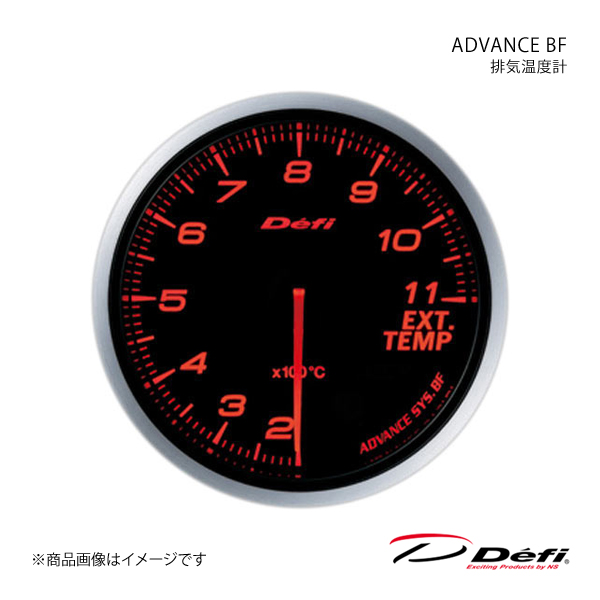 Defi デフィ ADVANCE BF/アドバンスビーエフ 排気温度計 Φ60 照明色:アンバーレッド DF10602 :df10602 qq e f2 39s:車楽院