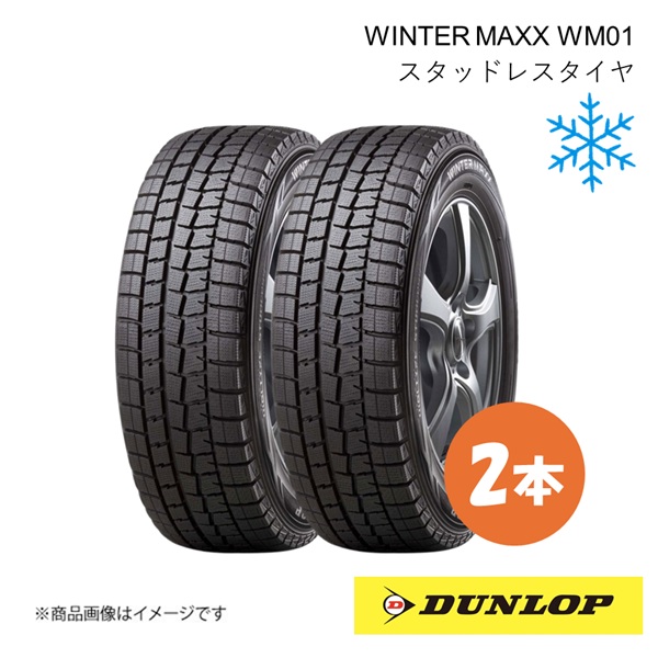 DUNLOP ダンロップ ウィンターマックス WM01 225/55RF17 97Q スタッドレスタイヤ 2本 WINTER MAXX WM01 ランフラット 225 55 17 323194×2