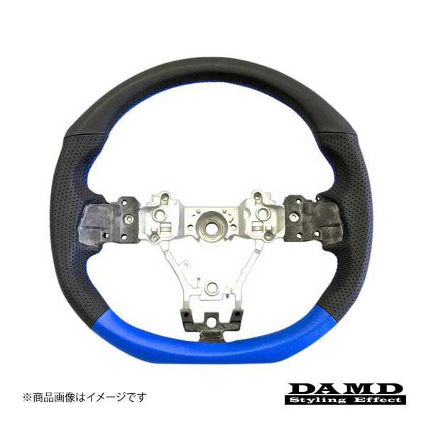 DAMD/ダムド ステアリング SS360-RX BLUE FORMULA WRX S4 VAG アプライド：A-