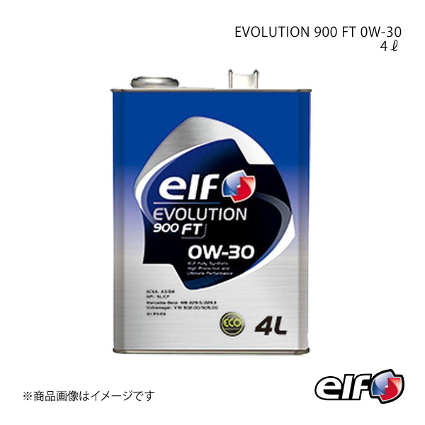 elf エルフ EVOLUTION 900 FT 0W 30 4L×6 :elf qq e h 7s:車楽院