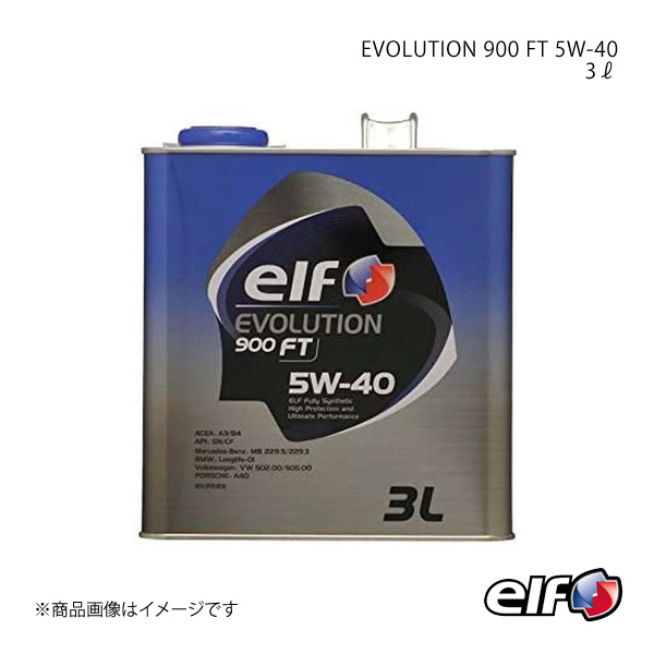 elf エルフ EVOLUTION 900 FT 5W 40 3L×6 :elf qq e h 13s:車楽院