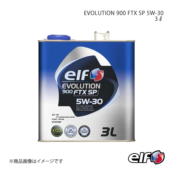 elf エルフ EVOLUTION 900 FTX SP 5W 30 3L×6 :elf qq e h 24s:車楽院