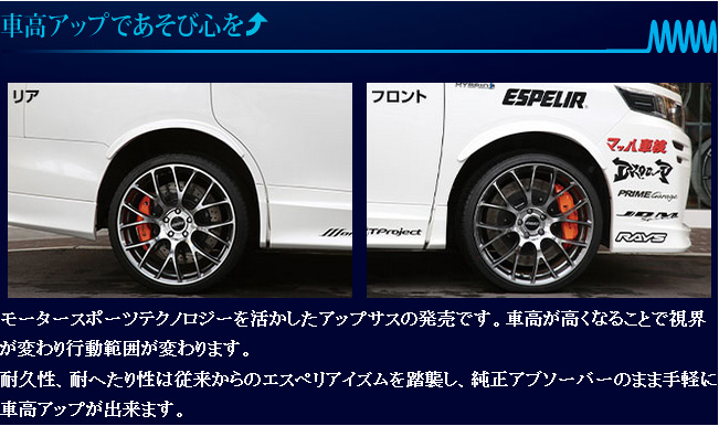 Espelir エスペリア Super Upsus リア エクストレイル NT31 品番:N-8585R | ESPELIR | 02