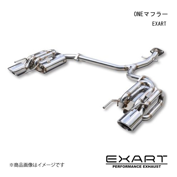 EXART/エクスアート ONEマフラー IS350/IS250 (GSE2#型) GSE20 4GR-FSE EA02-LX100｜syarakuin-shop