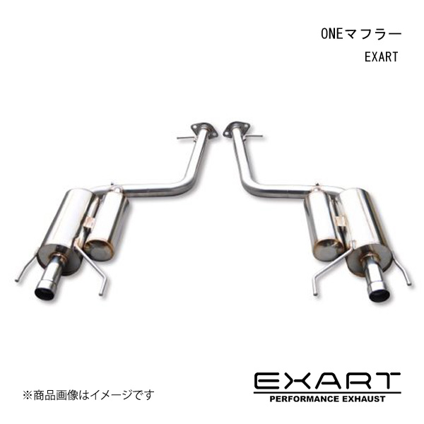 EXART/エクスアート ONEマフラー LS500 DBA-VXFA50/3BA-VXFA50 V35A-FTS EA02-LX107｜syarakuin-shop