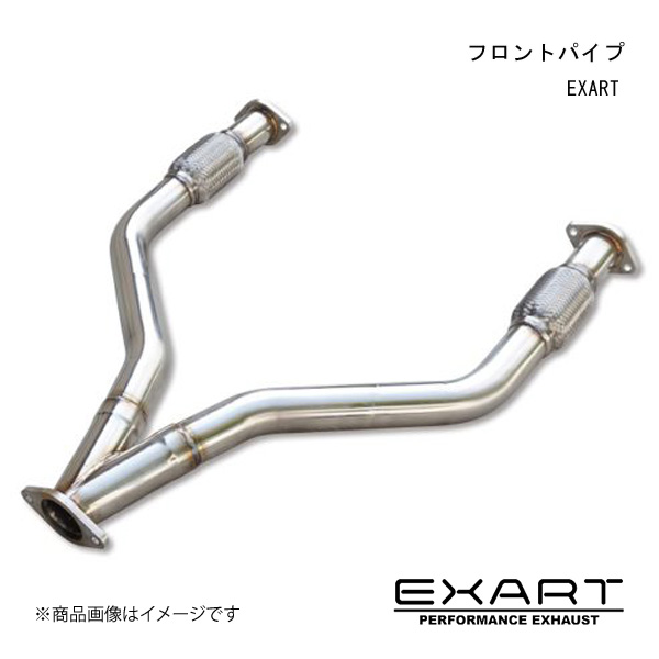 EXART/エクスアート フロントパイプ スカイライン(400R) 5BA RV37 VR30DETT EA06 NS102 :exa qq e f2 i 6s:車楽院