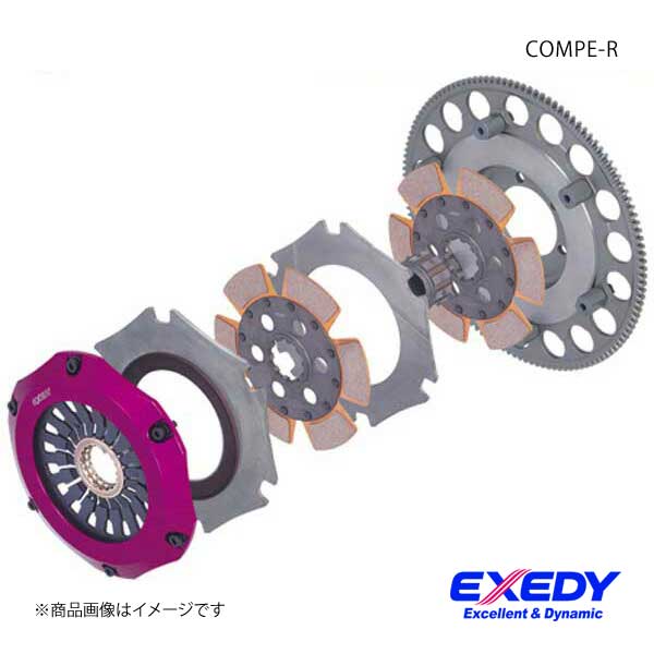 EXEDY エクセディ クラッチ Hyper Series COMPE-R ツイン ランサーEvo.4〜9｜syarakuin-shop