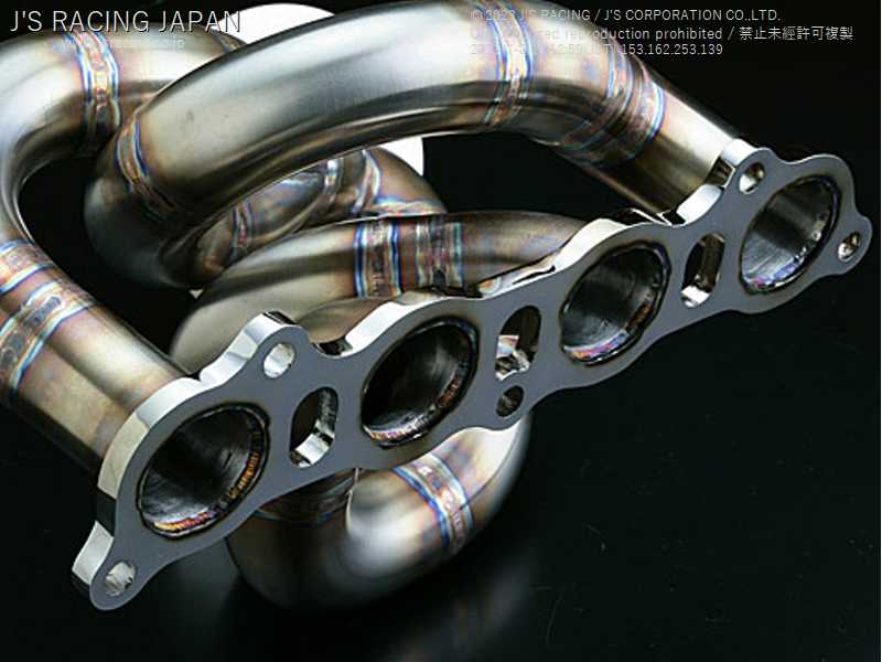 J'S RACING/ジェイズレーシング FX-PRO EXマニホールド シビック FN