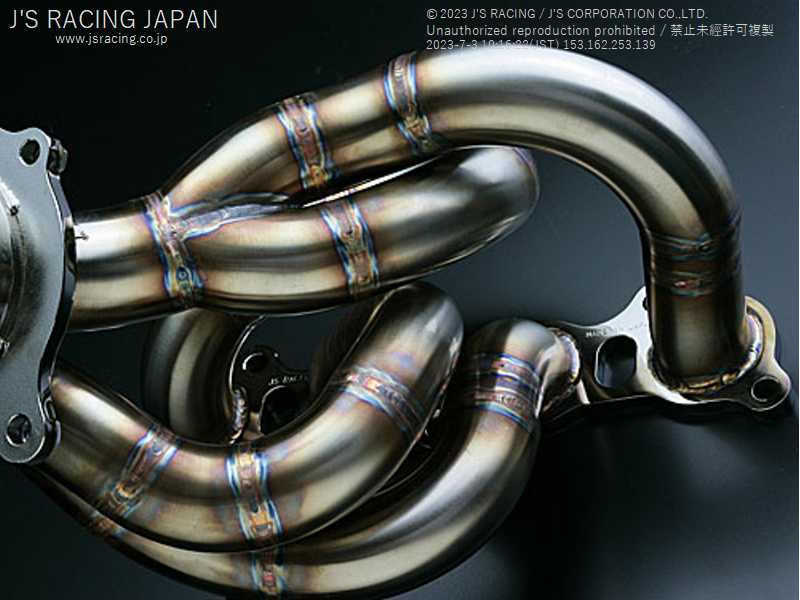 J'S RACING/ジェイズレーシング FX-PRO EXマニホールド シビック FN