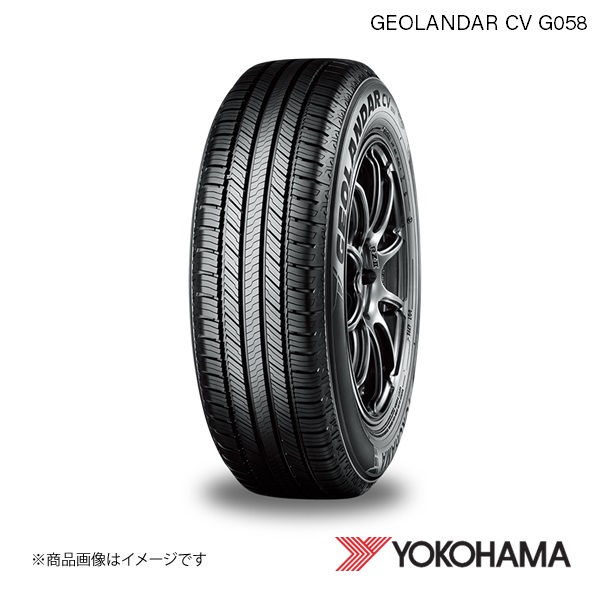 245/60R18 1本 ヨコハマタイヤ GEOLANDAR CV G058 SUV用