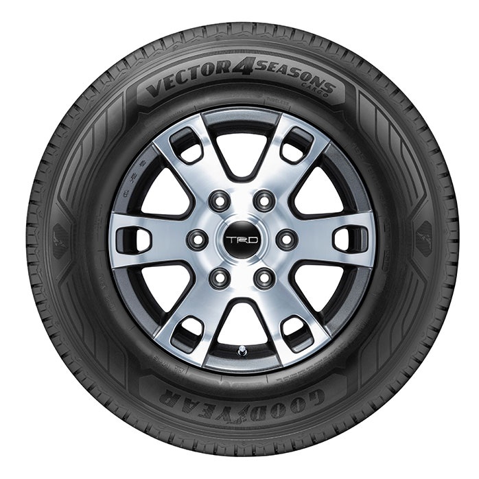 GOODYEAR グッドイヤー オールシーズン タイヤ 2本 195 80R15 107 105N VECTOR 4SEASONS CARGO 195 80 15インチ 10220058×2の画像