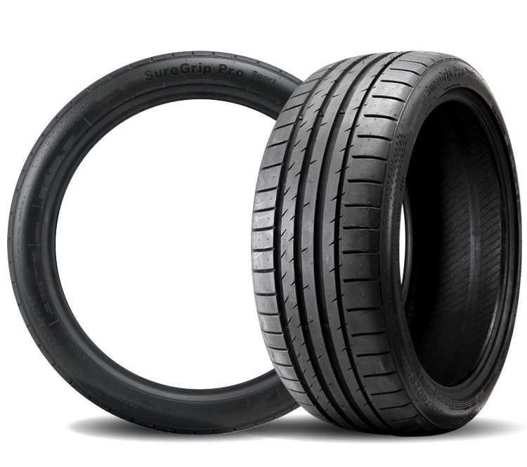 GRIPMAX/グリップマックス SUREGRIP PRO SPORTS タイヤ 2本 225/45ZR18 95Y XL ブラックサイドウォール 8859291437895の画像