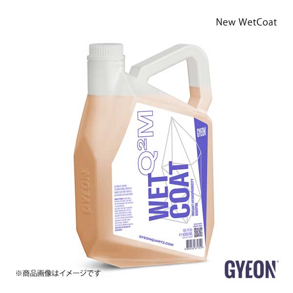 GYEON　ジーオン　New　ウェットコート)　容量：4000ml　Q2M-NWC400　WetCoat(ニュー　コーティング剤