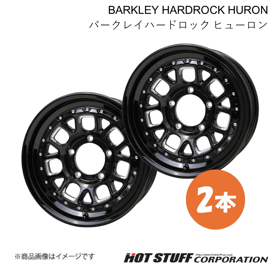 けい BARKLEY HARDROCK HURON アルファード 10系 4WD ホイール 2本