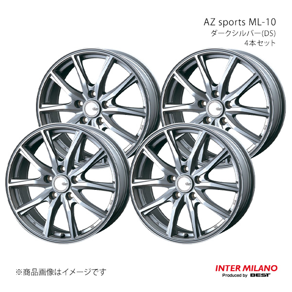 INTER MILANO インターミラノ CLAIRE GZ10 ホイール 4本セット