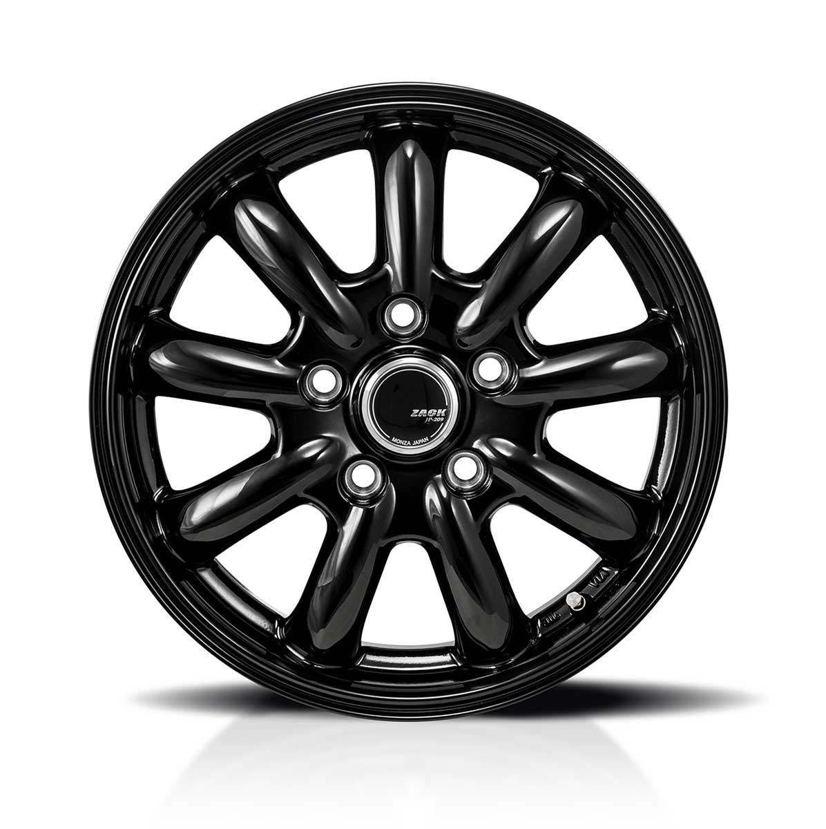 アルミホイールセット　ジャパンテクノロジー商品です。 ZACK JP-209 ES AXZH11 アルミホイール4本セット【18×7.5J 5-114.3 +38