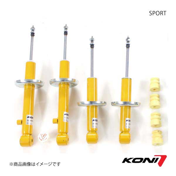 KONI コニ SPORT 1台分4本 ユーノスロードスター NA6C/NA8C 1989年9月〜1997年12月 8041-1203Sport×2/8041-1204Sport×2｜syarakuin-shop