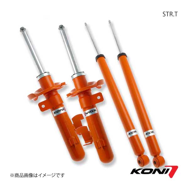 KONI コニ STR.T 1台分4本 PEUGEOT 206 全車 98-13 8750-1015L/8750-1015R/8050-1023×2