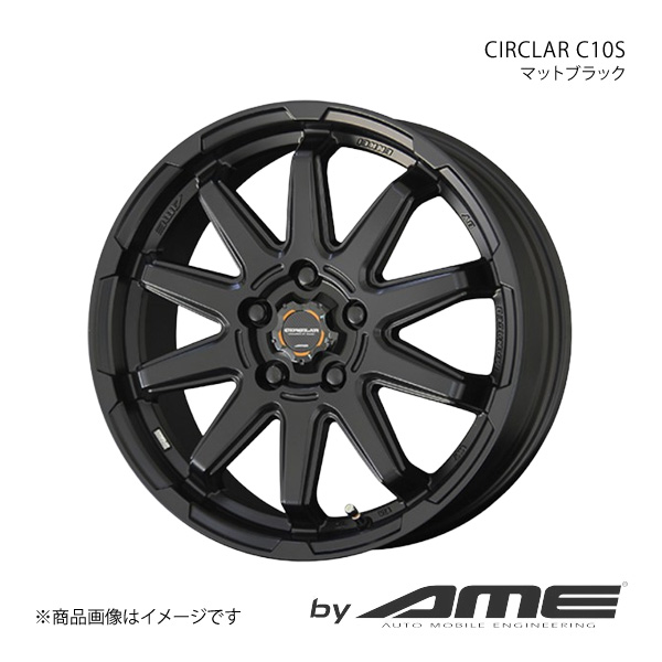 CIRCKAR C10S アルミホイール1本 レックス A201F(2022/11〜)【16×6.0J 4-100 +40 マットブラック】 共豊