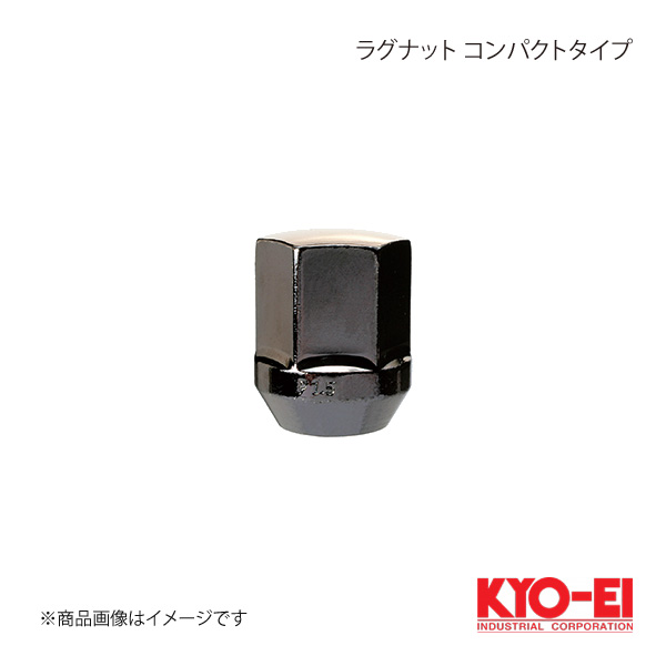 KYO-EI キョーエイ ラグナット コンパクトタイプ クラシカル M12×P1.5 19HEX 27mm テーパー座60° 袋ナット K101K｜syarakuin-shop