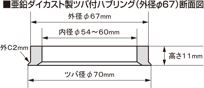 KYO-EI キョーエイ 亜鉛ダイカスト製ツバ...の詳細画像1