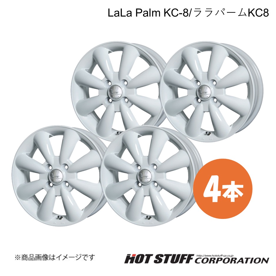 LaLa Palm KC-8 ムーヴコンテ L570系 ホイール 4本【15×5.0J 4-100