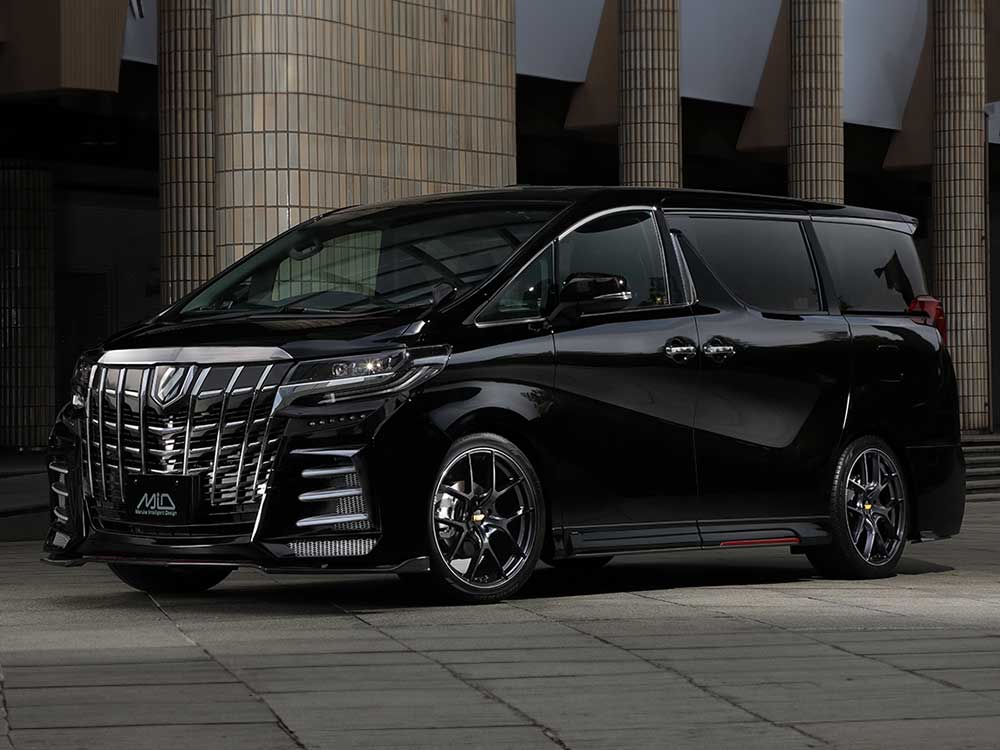 MIDエクスクルーシブ/025F アルミホイール1本【20×8.5J 5-114.3 INSET45 HMC】MID EXCLUSIVE/025F SA03A8557345HS70の画像