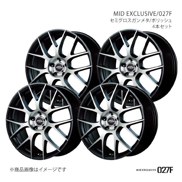 マルカサービス MIDエクスクルーシブ/027F アルミホイール4本セット