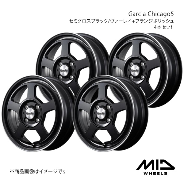 MID WHEELS/Garcia Chicago5 ムーヴコンテ L575/585 ホイール4本