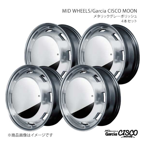 MID WHEELS/ガルシアシスコ ムーン アルミホイール4本セット【15×6.0J 6-139.7 INSET33 MGP】Y26C5606D333MG10×4