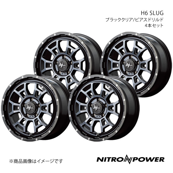 NITRO POWER/H6 SLUG ティアナ 33系 アルミホイール4本セット