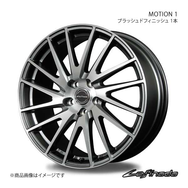 Lefinada/MOTION 1 クラウン 210系(ハイブリッド含む) 純正18inch ホイール 1本【17×7.5J 5-114.3 INSET45 ブラッシュドフィニッシュ】｜syarakuin-shop